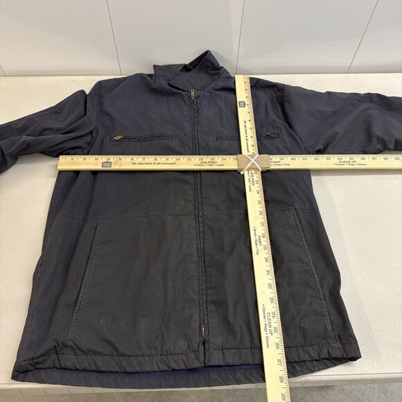 Vintage Military US Navy Deck Jacket Dark Blue Utility 42L - Picture 4 of 5